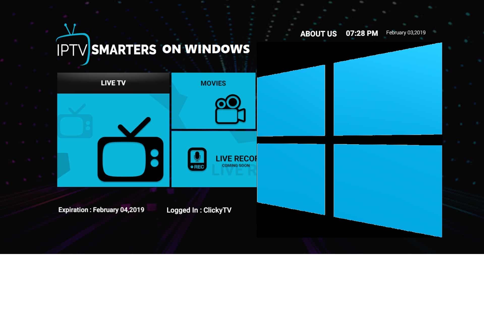 iptv smarters download for pc
